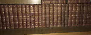 Old HARVARD CLASSICS! 1909! First Edition Complete 51 Vol Set Good Wear Uneven - Picture 1 of 11