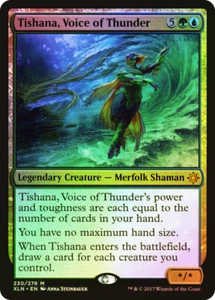 MTG FOIL Tishana, Voice of Thunder - Ixalan #230 - Picture 1 of 1