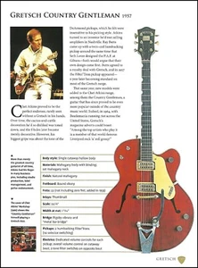Gretsch Chet Atkins Country Gentleman + Robert Palmer Anniversary Gitarrengeschichte - Bild 1 von 4