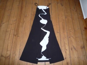 NEU * Emma &b Gaia * Abendkleid * schwarz *Rücken gewellte Stoffbahn*it 42 de 36 - Bild 1 von 4