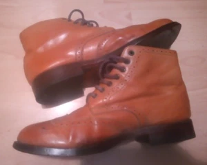 Stivali Grenson Sharp Tan Brogue taglia 8 - Foto 1 di 13