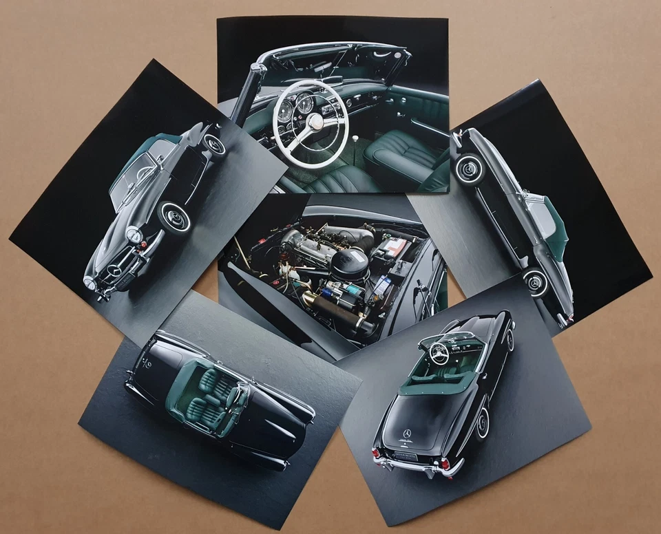 Prensa Mercedes-Benz 190 SL Roadster (1955) - Fotos - Fotos - 15x20 cm Foto 1 de 1