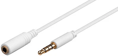 GOOBAY Audio Verlängerungskabel Verlängerung Klinkenkabel 3,5mm Stecker -> 3,5mm Buchse