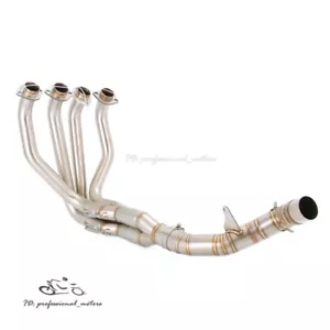 Tubo delantero sistema de cabezal de escape 51 mm para Kawasaki Ninja 1000 Z1000 2010-2023 - Imagen 1 de 11