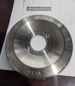 Delta RP74149SS Foundations Escutcheon - Shower - Stainless - Picture 1 of 1