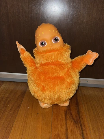Boohbah Boobah Dance Along Zingbah Orange Singing Dancing Toy Plush 13" Works Cover