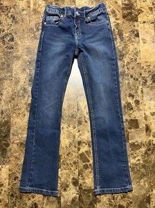 Silver Jeans Girls Tammy Straight Size 8 Adjustable Waist - Picture 1 of 8