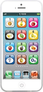 Toy Learning Play Cell Phone with 8 Functions and Dazzling Lights Interactive... - Picture 1 of 7