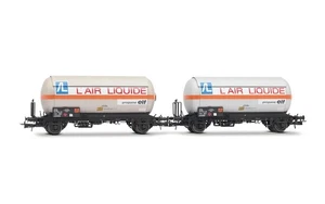 HJ6287 SNCF, coffret de 2 wagons gaziers à 2 essieux ECHELLE HO - Imagen 1 de 1