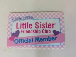Tessera Club Amicizia Socio Ufficiale Babysitter Piccole Sorelle - Foto 1 di 3