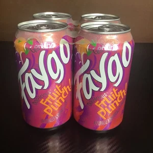 Faygo Fruit Punch, 4 Pack - 12 Oz Cans Total - Picture 1 of 3