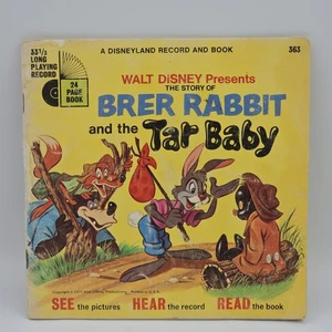 Brer Rabbit and the Teer Baby 1971 Walt Disney Story Book & Record NUR BUCH - Bild 1 von 5