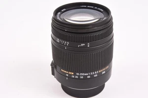 Sigma 18-250mm f/3.5-6.3 HSM Wide Angle Telephoto Lens for Nikon F #T-19307 - Picture 1 of 9