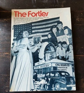 1940s Sheet Music History Book THE FORTIES by Jeffrey Weiss VTG MUSTY ODOR READ - Picture 1 of 13