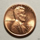 1959 D Lincoln Cent Penny Bu/Unc from mint Estate Sale $.99