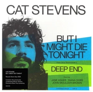 Cat Stevens But I Might Die Tonight New & Sealed Blue Vinyl 45 - Picture 1 of 4