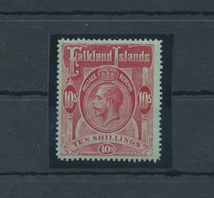 1912-20 FALKLAND ISLANDS - Stanley Gibbons n. 68 - 10 scellini red geen - MNH**  - Imagen 1 de 2