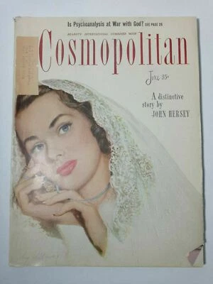 1947 Cosmopolitan Taylor Caldwell Psychoanalysis God Giannini Bank June - Image 1 of 3