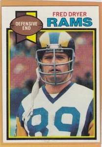 Topps Football Fred Dryer 1979 #453 Rams casi nuevo/casi nuevo+ *98903 - Imagen 1 de 1