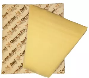 Tamale Pergamentverpackungen & Rindfleisch außen 50 EA. 9x9x3,5" Schale. 9x10" Außen - Bild 1 von 2