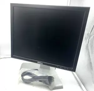 DELL 17" LCD MODEL 1708FPb MONITOR VGA DVI With Adjustable Stand - Picture 1 of 4