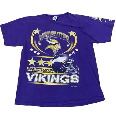 Vintage Minnesota Vikings T-shirt Nfl Football 1995 Sz XL - Image 1 of 3