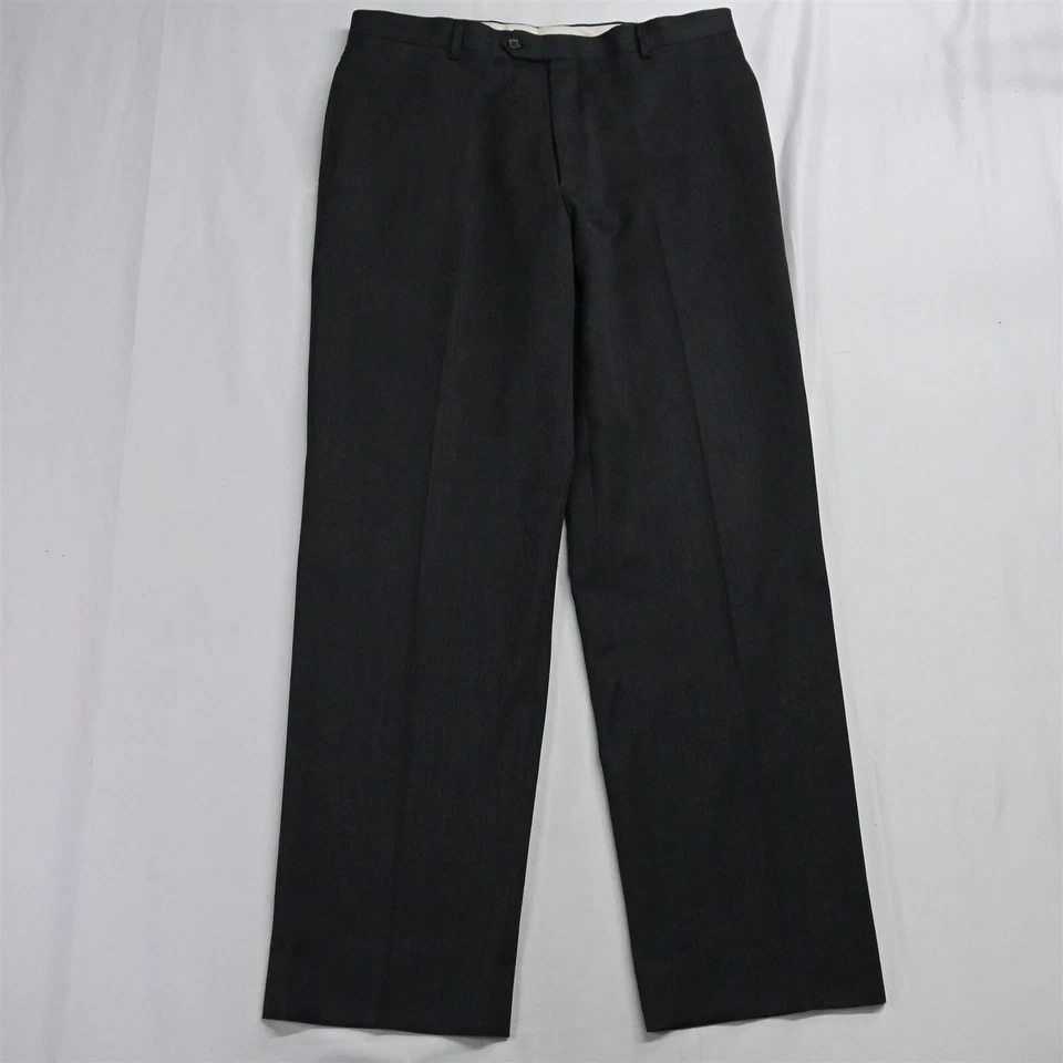 Austin Reed 36 x 32 Gray Classic Wool Dress Pants - Image 1 of 4