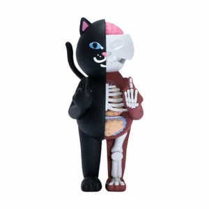 RipNDip Lord Nermal Cat 14"" Vinylfigur schwarz rot 500 limitiert Kaws Bearbrick - Bild 1 von 3