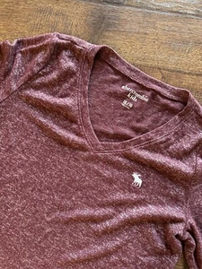Abercrombie Kids Girls Sweater Top Long Sleeve Maroon, Size 15/16. EUC! - Picture 1 of 8