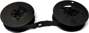 Paquete de 2 cintas universales para máquina de escribir de 2" x 1/2 pulgada carrete doble tinta negra SC20BR - Imagen 1 de 1
