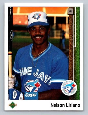 Nelson Liriano 1989 Upper Deck #109 Toronto Blue Jays - Image 1 of 2