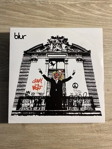 Crazy Beat Red Banksy Art 7in Blur Vinyl Rare! 2003 EX - Picture 1 of 13