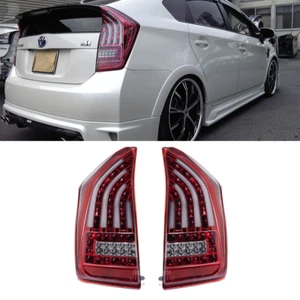 Toyota Prius Hybrid XW30 LED Tail Lights Valenti Sequential Clear Red 10-15 - Picture 1 of 8