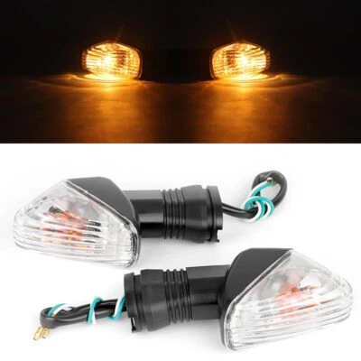 Lámpara indicadora de luz de señal de giro delantera trasera 2 piezas para Kawasaki KLR650 2008-2018 Foto 1 de 4