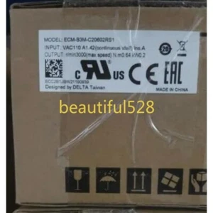 1PC New Delta ECM-B3M-C20602RS1 Servo Motor Expedited Shipping - Picture 1 of 2
