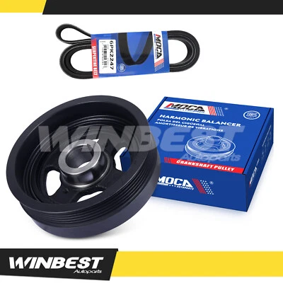 Harmonic Serpentine Belt Balancer for 02-06 Nissan Altima Sentra 2.5L 6PK2247 - Image 1 of 4