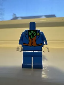 Joker Torso Original 2006-2008 Design Custom Color Blue Official Lego Parts - Picture 1 of 1