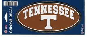 TENNESSEE 3X7 CHROME WINCRAFT DECAL STICKER - Picture 1 of 1