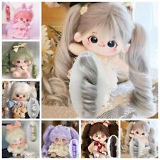 Long Curly Hair Cotton Doll Chemical Fiber Wig  Cotton Doll