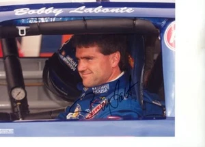 NASCAR CHAMPION BOBBY LABONTE SIGNED 8 X 10 PHOTO w COA - Picture 1 of 1