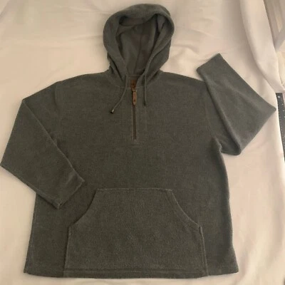 Sudadera con Capucha Pullover St. John's Bay Grande 1/4 Cremallera Mezcla de Algodón Bolsillo Foto 1 de 4