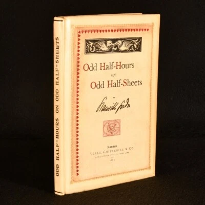 1885 Odd Half Hours or Odd Half Sheets by Granville Armyne Gordon First Editi... - Image 1 of 4