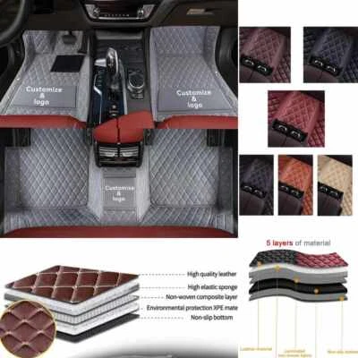 For Chrysler 200 300 Aspen Crossfire Pacifica Pt Cruiser Sebring Car Floor Mats Foto 1 de 4
