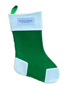 L’Occitane großer grüner Weihnachtsstrumpf unbenutzt - Bild 1 von 1