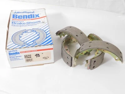 Zapatas de freno traseras Bendix Global R522 - Hechas en EE. UU. - Buick Chevy Olds Foto 1 de 2