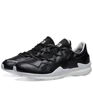 adidas Y-3 Adizero Runner Black White Mens Sneaker Schuhe Leather Yohji Yamamoto - Bild 1 von 7