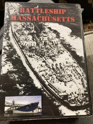 Battleship Massachusetts 1996 DVD 1997 Naval Warfare World War 2 WWII Historical - Image 1 of 3