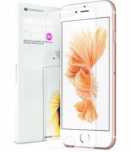 iPhone 6/ 6S/ 7/ 8 - GOOSPERY Premium ASAHI Tempered Glass 9H Screen Protector - Picture 1 of 6
