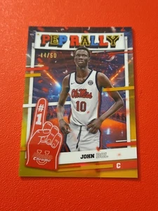 🏀#44/50 2024-25 BOWMAN U CHROME🔥JOHN BOL🔥PEP RALLY ROOKIE! 🤩 #PR-11 - Picture 1 of 3