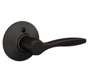 Schlage Right Handed Delfayo Door Lever in Matte Black F170 DEL 716 RH - Picture 1 of 1